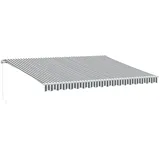 vidaXL Markise 450 x 300 cm weiß
