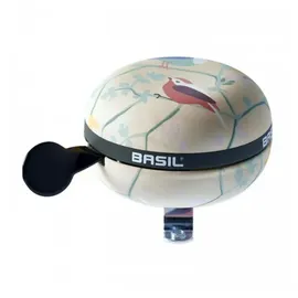 Basil Wanderlust Fahrradklingel Ding-Dong Ø 80 mm weiß