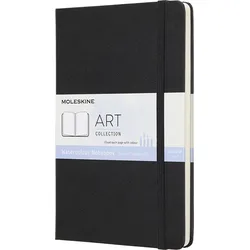 Moleskine Art Watercolor Aquarell-Skizzenbuch L 72 Seiten 200 g/m2 harter Einband