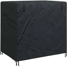 vidaXL Hollywoodschaukel-Abdeckung 4105916 Schwarz