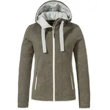 Schöffel Damen Unterjacke »Fleece Hoody Aurora L«, nutmeg, 40,