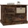 vidaXL Nachtschrank Räuchereiche 60 x 39 x 45 cm Braun
