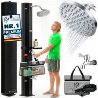 Kesser Solardusche 40 l schwarz 23567