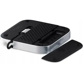 Satechi Stand Hub Mac Mini M4 SSD Enclosure Silber