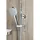 a&n&a aQualine Aqualine LIGA Duschsäule mit Thermostat-Armatur, Chrom - Silber