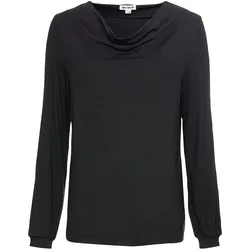 Viskose-Shirt, schwarz, 48/50