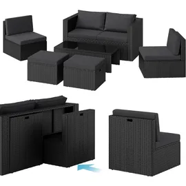 Eden NT12213-2 Outdoor-Kissen/Polster Schwarz