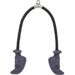 JASPORT ER2 Ergonomisches Trizeps-Seil (Grau)
