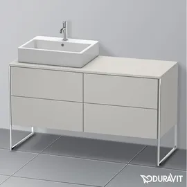 Duravit Waschtischunterschrank 4 Auszüge 140,0 x 77,8 x 54,8 cm Betongrau Matt