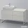Duravit Waschtischunterschrank 4 Auszüge 140,0 x 77,8 x 54,8 cm Betongrau Matt
