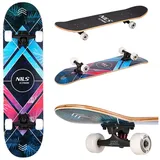 Nils Extreme CR3108SA Triangel Skateboard Schwarz/Mehrfarbig