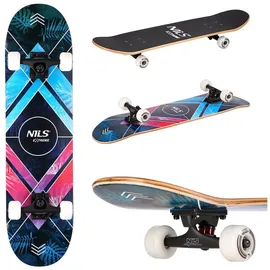 Nils Extreme CR3108SA Triangel Skateboard Schwarz/Mehrfarbig
