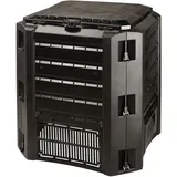 Prosperplast - Komponist 380 l Compoteen -Kunststoff in Schwarz, 82,6 (hoch) x 71,9 (Breite) x 71,9 (tief) cm