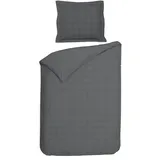 Heckett and Lane Diamante classic anthracite 135 x 200 cm + 80 x 80 cm