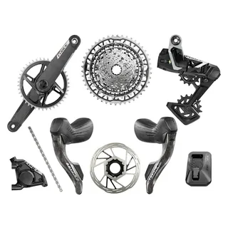 SRAM Force XPLR AXS Wide HRD E1 Gravel Gruppe 1x13 | AXS Powermeter Ku