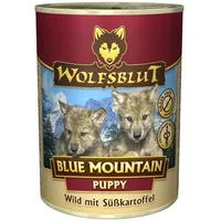 Wolfsblut Blue Mountain Wild mit Süßkartoffeln Puppy 6 x 395 g