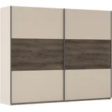 Rauch Schwebetürenschrank SAJO 261 x 210 x 59 cm Beige