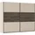 Rauch Schwebetürenschrank SAJO 261 x 210 x 59 cm Beige