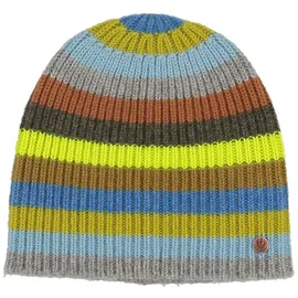 Fraas Signature Multi Stripe Knit Slouch Beanie Granny Smith