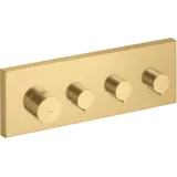 Hansgrohe Starck Showercollection Thermostatmodul Unterputz für 3 Verbraucher Brushed Gold Optic 10751250