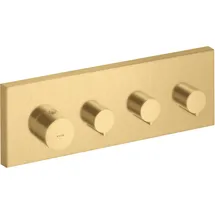Hansgrohe Starck Showercollection Thermostatmodul Unterputz für 3 Verbraucher Brushed Gold Optic 10751250