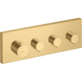 Hansgrohe Starck Showercollection Thermostatmodul Unterputz für 3 Verbraucher Brushed Gold Optic 10751250