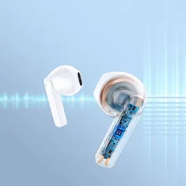 Joyroom TWS Bluetooth In-Ear-Kopfhörer - Kabellos, wasserdicht IPX4 Weiß