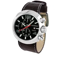 Locman Herrenuhr Chronograph Change braun Edelstahl Ref. 0420 in