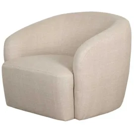 Mr. Deko Loungesessel Loconia Polyester 89 x 76 x 87 cm Beige drehbar mit Kissen