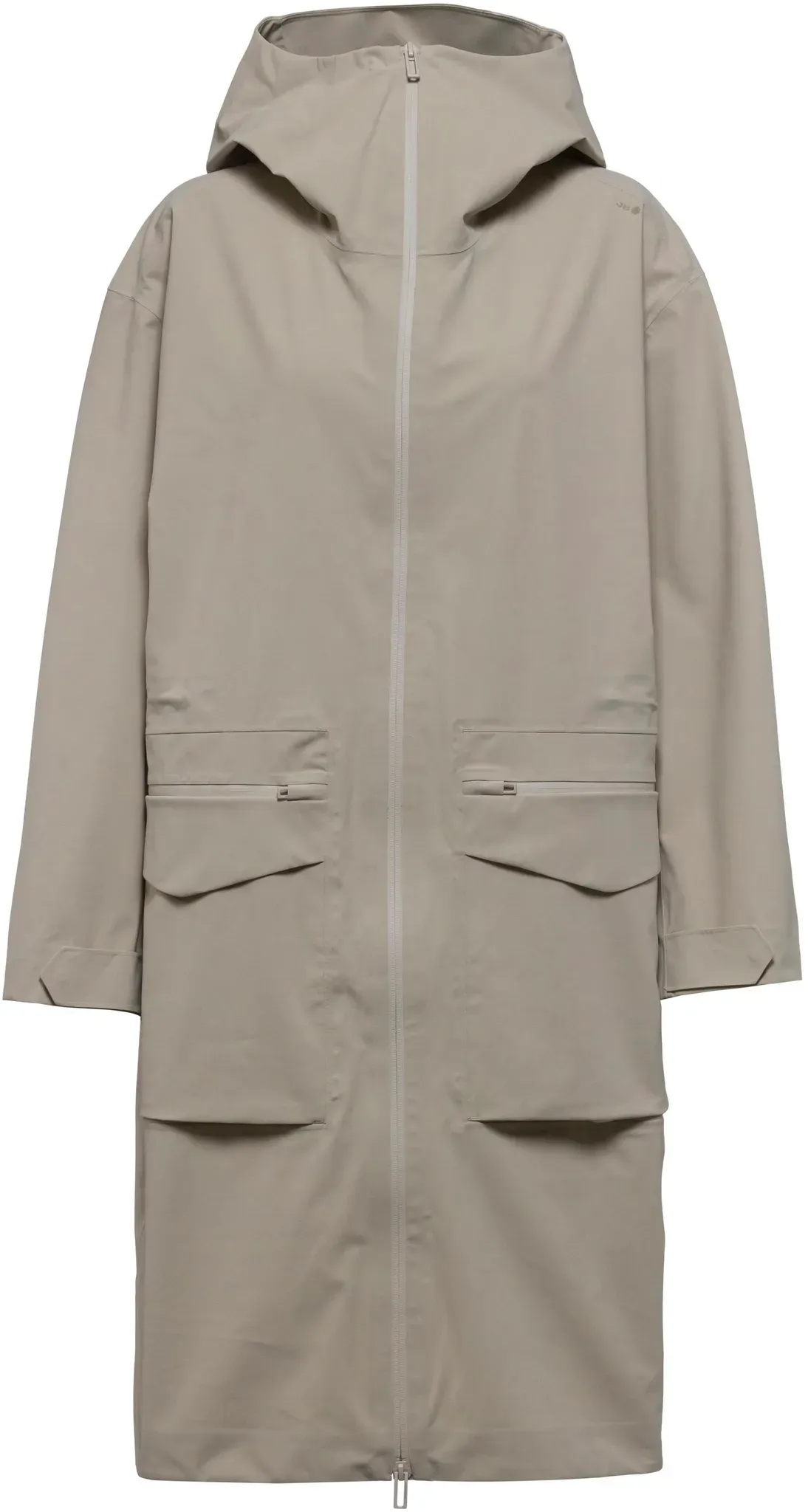 Jeanne Baret ALOE Parka Damen in kaki, Größe 38 - beige
