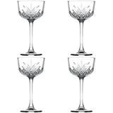 Pasabahce Cocktailglas Timeless 16 cl + Transparent 4 Stück