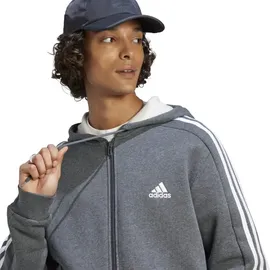 Adidas Essentials 3-Streifen Kapuzenjacke Herren - S