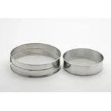 Weis Mehlsieb Durchmesser 16 cm, Edelstahl, Silber, 16 x 16 x 5.5 cm