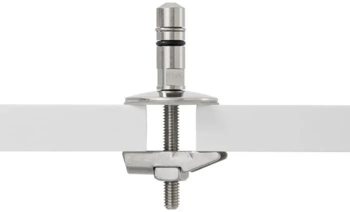 Haro BVO-Klappdübel Scharnier 407561 C1202G, Edelstahl, Drehpunkthöhe 27mm, SoftClose classic