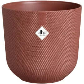 elho Jazz Round Ø 19 x 18 cm Toskanisches Rot