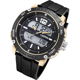 Festina Calypso Uhr Armbanduhr Herren analog digital K5796/3 - Schwarz