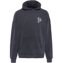 Kleinigkeit Gute Jungs Hoodie Herren in black dyed, Größe L - schwarz