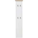 Landscape Garderobenpaneel Judith 41 x 195 x 9 cm Weiß