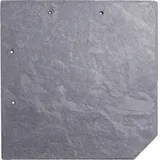 Naturschiefer Wabe 20 x 20 cm uv- und witterungsbeständig langlebig hagelfest