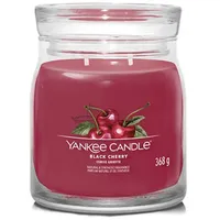 Yankee Candle Black Cherry mittelgroße Kerze 368 g