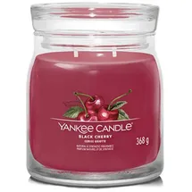 Yankee Candle Black Cherry mittelgroße Kerze 368 g