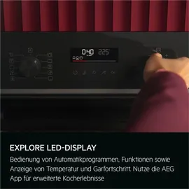 AEG TU5PB41FSB Einbaubackofen