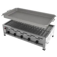 ChattenGlut ChattenGlut, Gasgrill, Gasbräter 5-flammig mit Rost und Pfanne