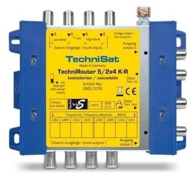 Preisvergleich Produktbild TechniSat Router Kaskade TECHNIROUTER5/2x4KR 0001/3293