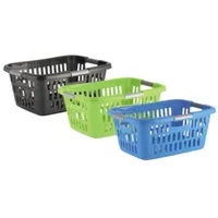 Testrut axentia Wäschekorb 236103 Kunststoff 61x41x25cm sort.