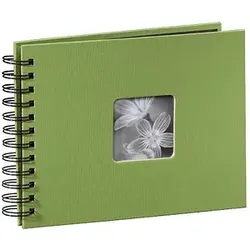 hama Fotoalbum Fine Art neutral 24,0 x 17,0 cm, 50 schwarze Seiten