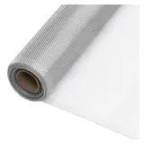 vidaXL Fliegengitter Aluminium 60x2000 cm Silbern