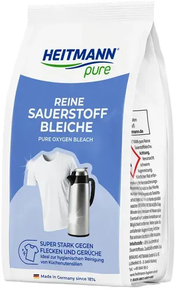 Brauns Heitmann pure Reine Sauerstoff Bleiche 400 g reinigt, bleicht und entfernt Flecken und Gerüche