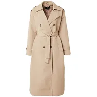Vero Moda Chloe Long Trenchcoat - Silver Mink -