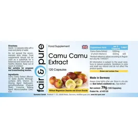 Fair & Pure Camu Camu Extrakt Kapseln 120 St.